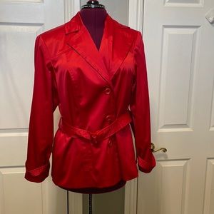 New York & Co Vintage Red Woman’s blazer jacket.
